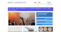 Desktop Screenshot of knoxchiro.com.au
